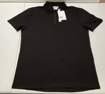 Brady Brand Polo Shirt Mens Performance Quarter Zip Polo + Live Casual Sz Small