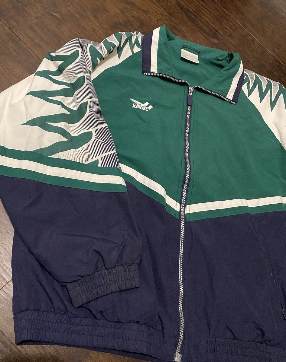 Vintage 90's RARE Killtec Size M Mens Rain Windbreaker Jacket