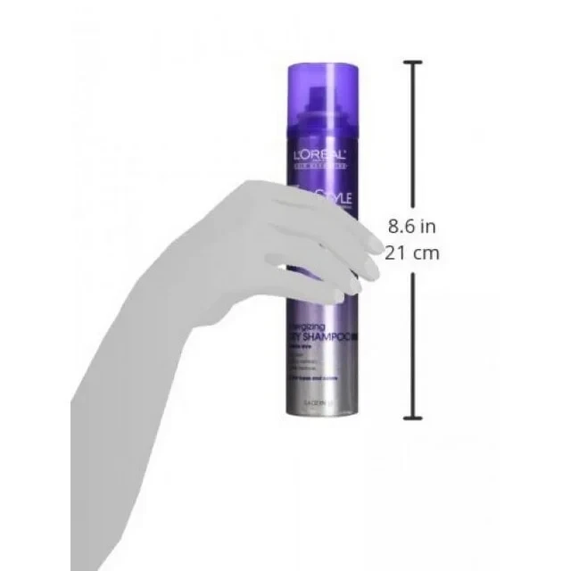 Champú seco energizante L'oreal Everstyle Ever Style 3,4 OZ (¡OBTIENES TRES LATAS!) Foto 2 de 2