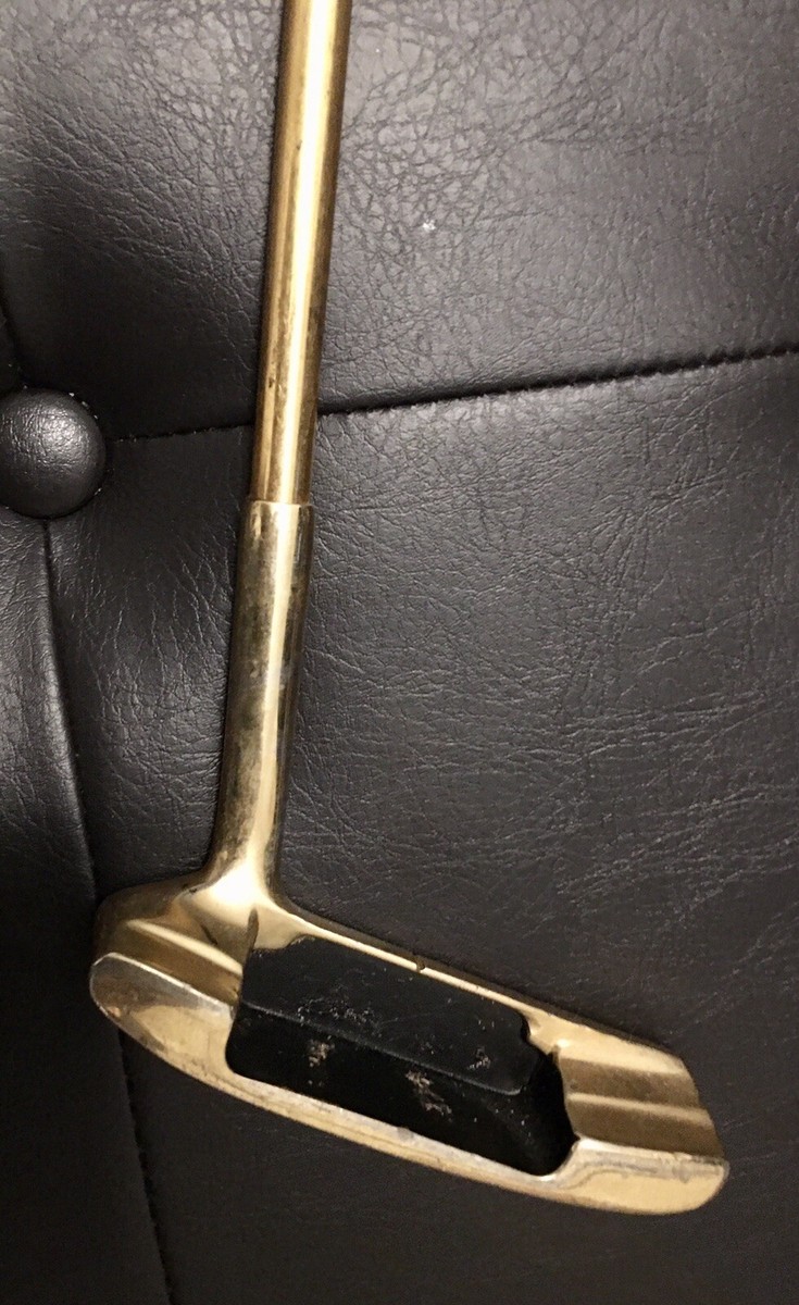 ✓Sutter's Mill Specialties Promotional Gold Plated Putter