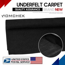 78" 40" Black Upholstery Un-Backed Automotive Trim Carpet