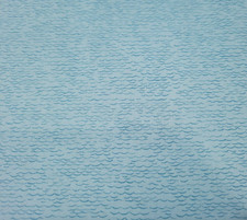 Sail Away BTY Elizabeth Munro Quilting Treasures Tonal Light Blue Waves Nautical