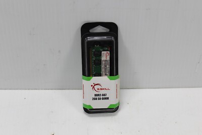 G.SKILL DDR2-667 2 GB SO-DIMM F2-5300CL5S-2GBSQ