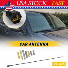 21 Black Stainless Antenna Mast Power Radio Amfm For Toyota Tacoma 1995-2016