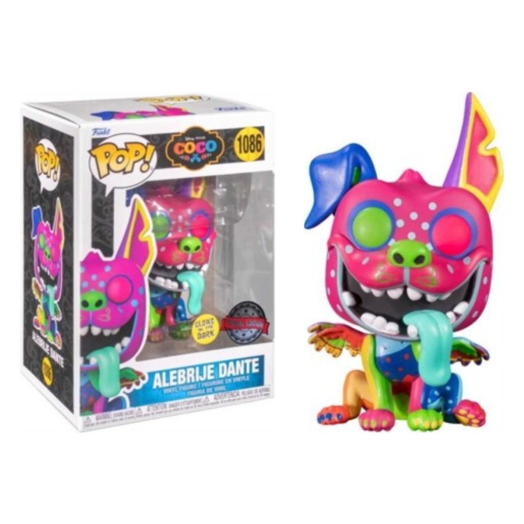 Funko POP Alebrije Dante Glow #1086 - Disney - Coco - Figurine Vinyle