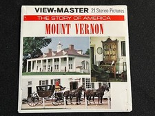 GAF View-Master A812 MOUNT VERNON, VIRGINIA 3 Reels 1970's Vintage