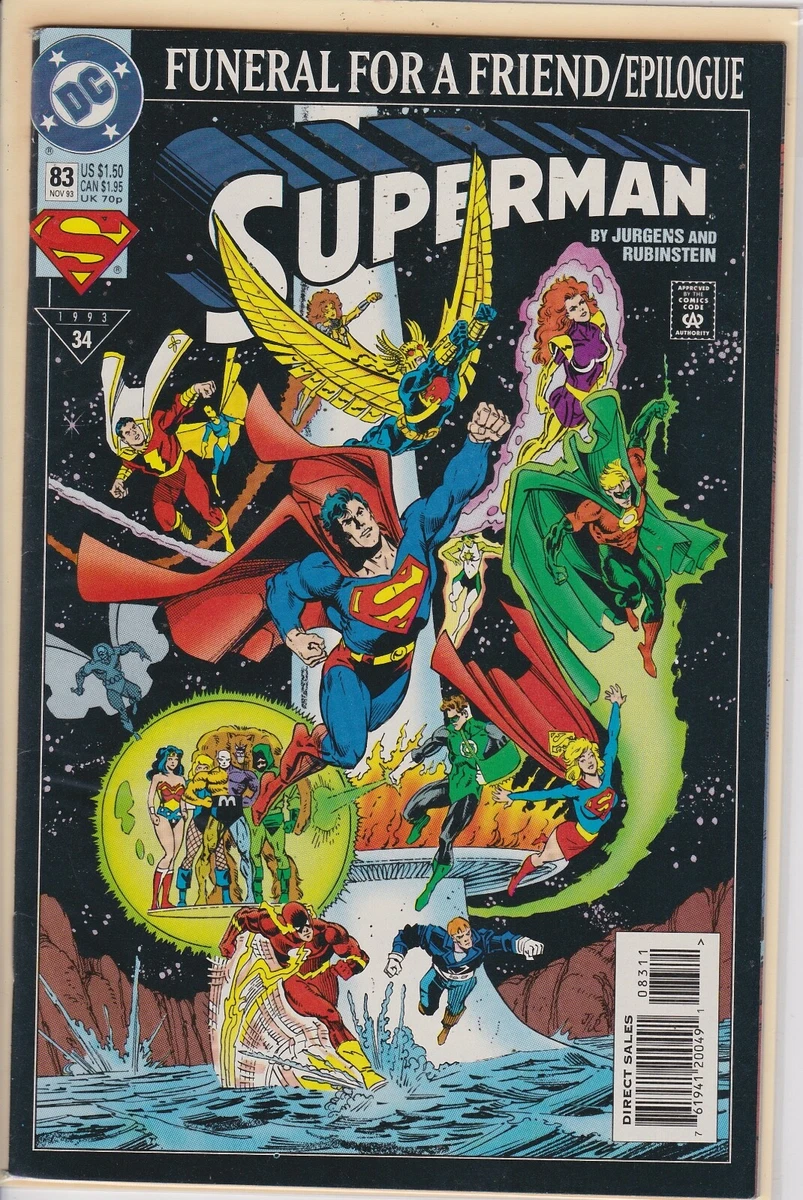 SUPERMAN #83 NOV 1993 DC COMIC BOOK | eBay