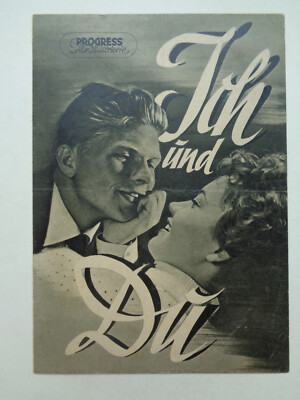 Filmprogramm Progress 75/54  Ich und Du  Hardy Krüger, Liselotte Pulver  2.