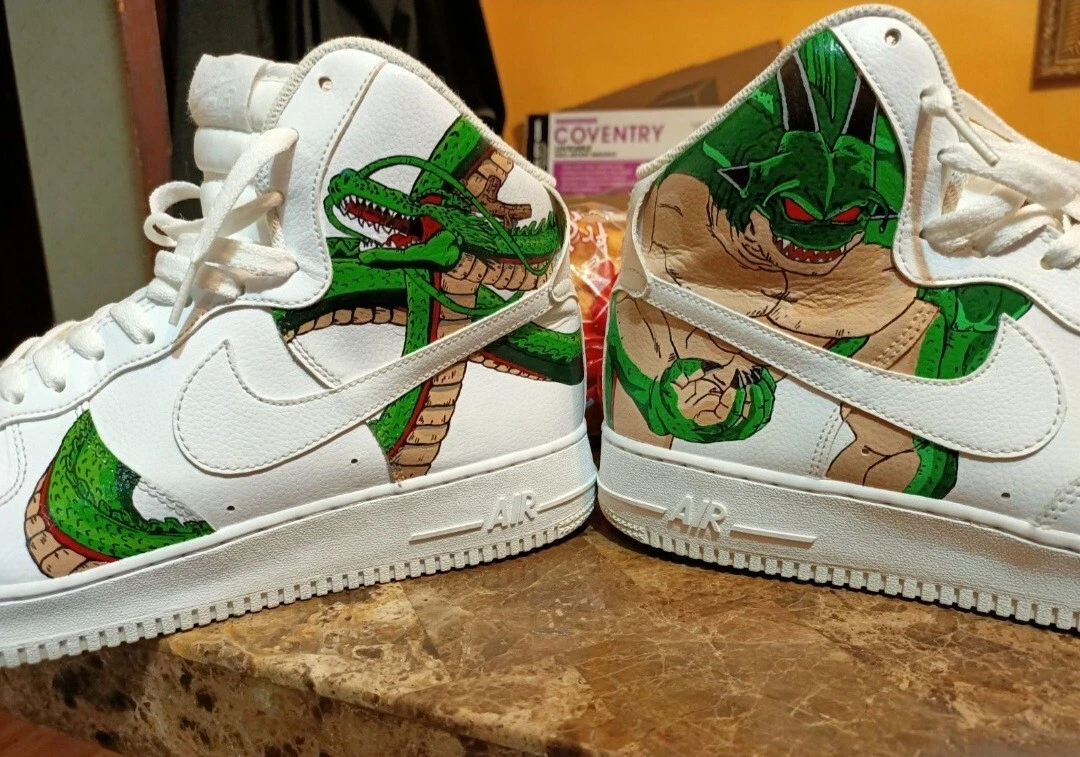 kin Renovatie site Shenron Dragonball Z Nike Air Force 1 | eBay