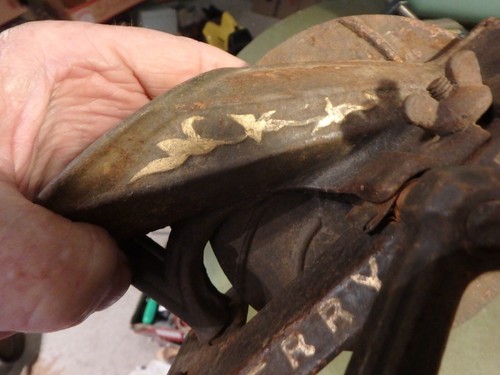 3A-vintage cast iron cherry seeder- Logan Strobridge -working-New Brighton,PA - Picture 3 of 3