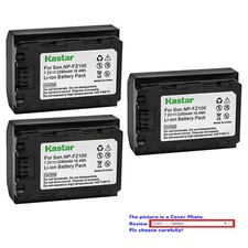 Kastar Replacement Battery for Sony NP-FZ100 BC-QZ1  Sony Alpha a9 Camera
