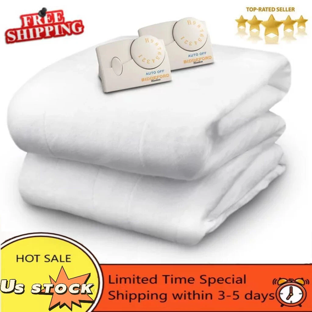 Heated Mattress Pad with Electric Analog Controller, King | eBay