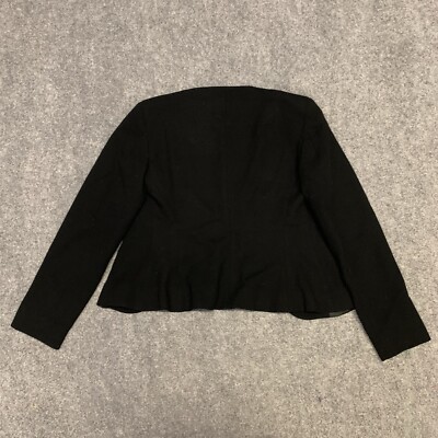 MOSCHINO CHEAPANDCHIC レース刺繍カーディガン ブラック F MOSCHINO Cheap and Chic Women's Open Front Cardigan Sweater black