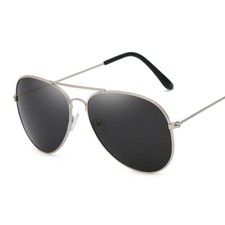 Mens Womens Vintage Retro Pilot Tear Drop Shape POLARIZED Sunglasses 