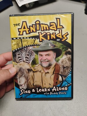 Animal Kinds: Sing & Learn Along with Buddy Davis - DVD Brand New - sealed packa