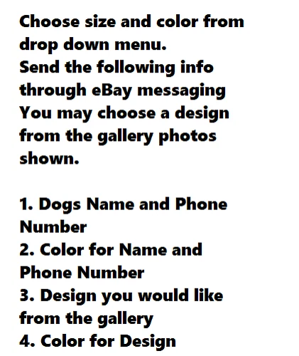 Collar de perro personalizado bordado con nombre y diseño collar de perro hecho a medida Foto 2 de 4