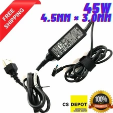 OEM 45W 19.5V HP Spectre x360 13-4103dx 13-4105dx Convertible Charger Blue Tip