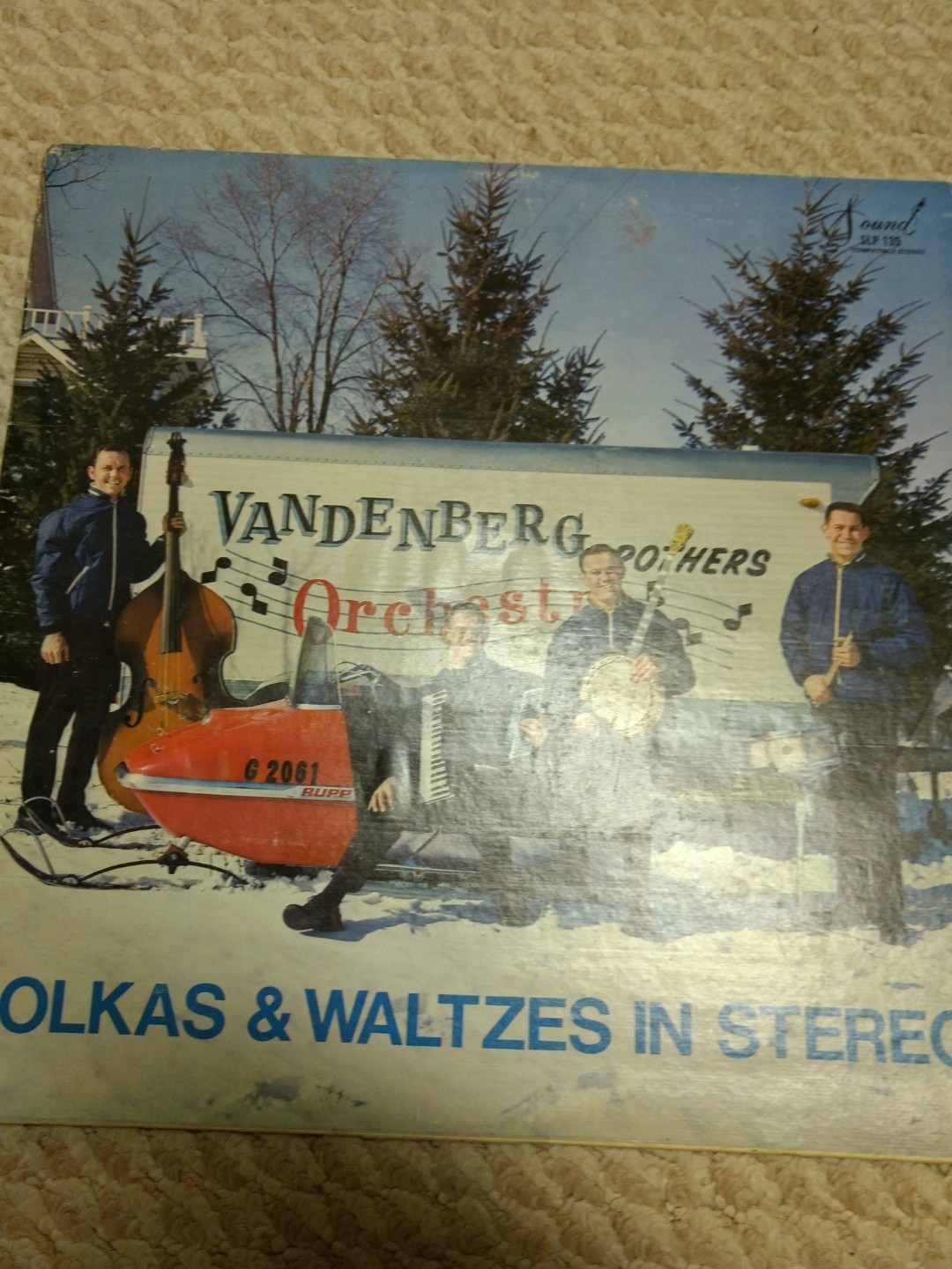 Van Den Berg Brothers - polka & waltzes in stereo lp Very Rare