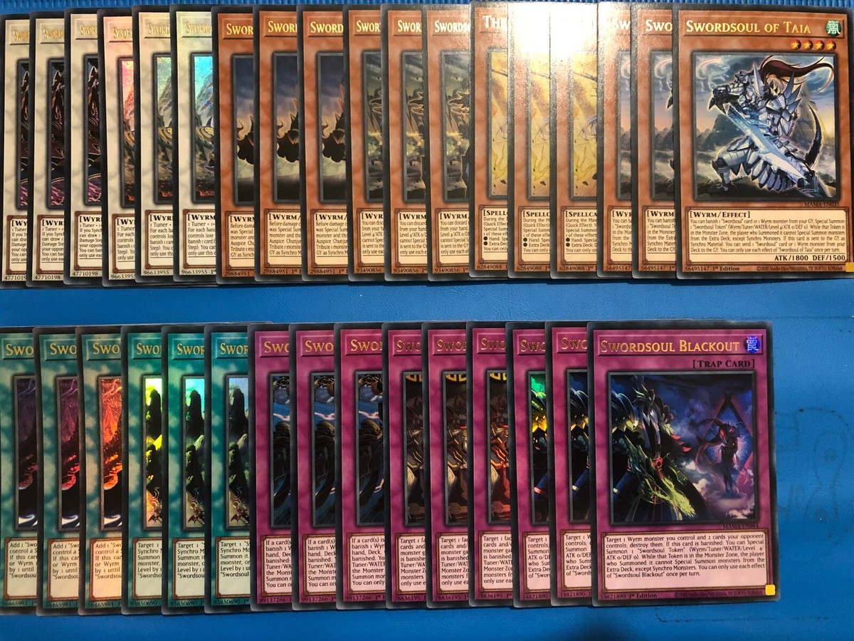 Yugioh Swordsoul Deck Core MAMA | eBay