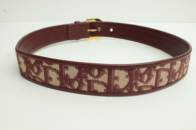 良品 Christian Dior 2592 ベルト トロッター レザー 本革 良品 Christian Dior 2592 ベルト トロッター レザー 本革