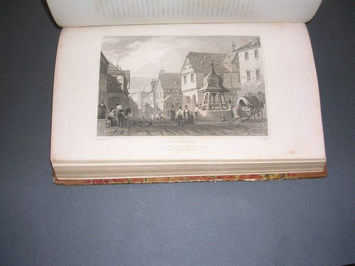 Allemagne Tombleson's Vues du Rhin London 1834 64 planches gravées carte - Picture 4 of 5