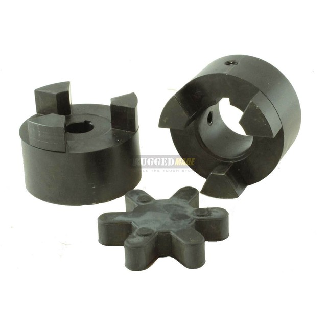 5/8" x 5/8" Shaft Flexible Jaw Coupler & Rubber Spider L075 Lovejoy