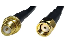 5 Pack Premiertek Coaxial Antenna Cable 3 Feet PT-SMA-EXT-3