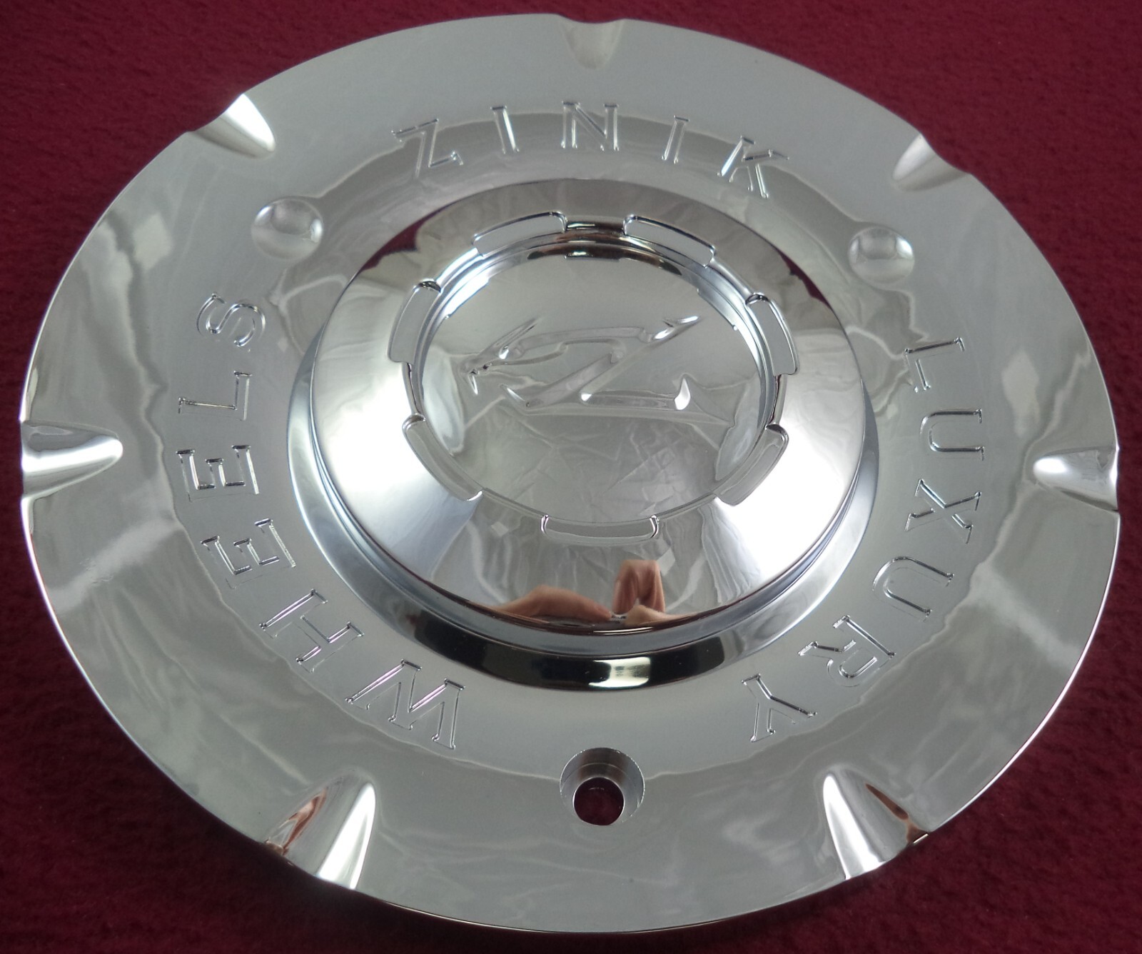 Zinik Luxury Wheels Chrome Custom Wheel Center Cap D U E / SICAP