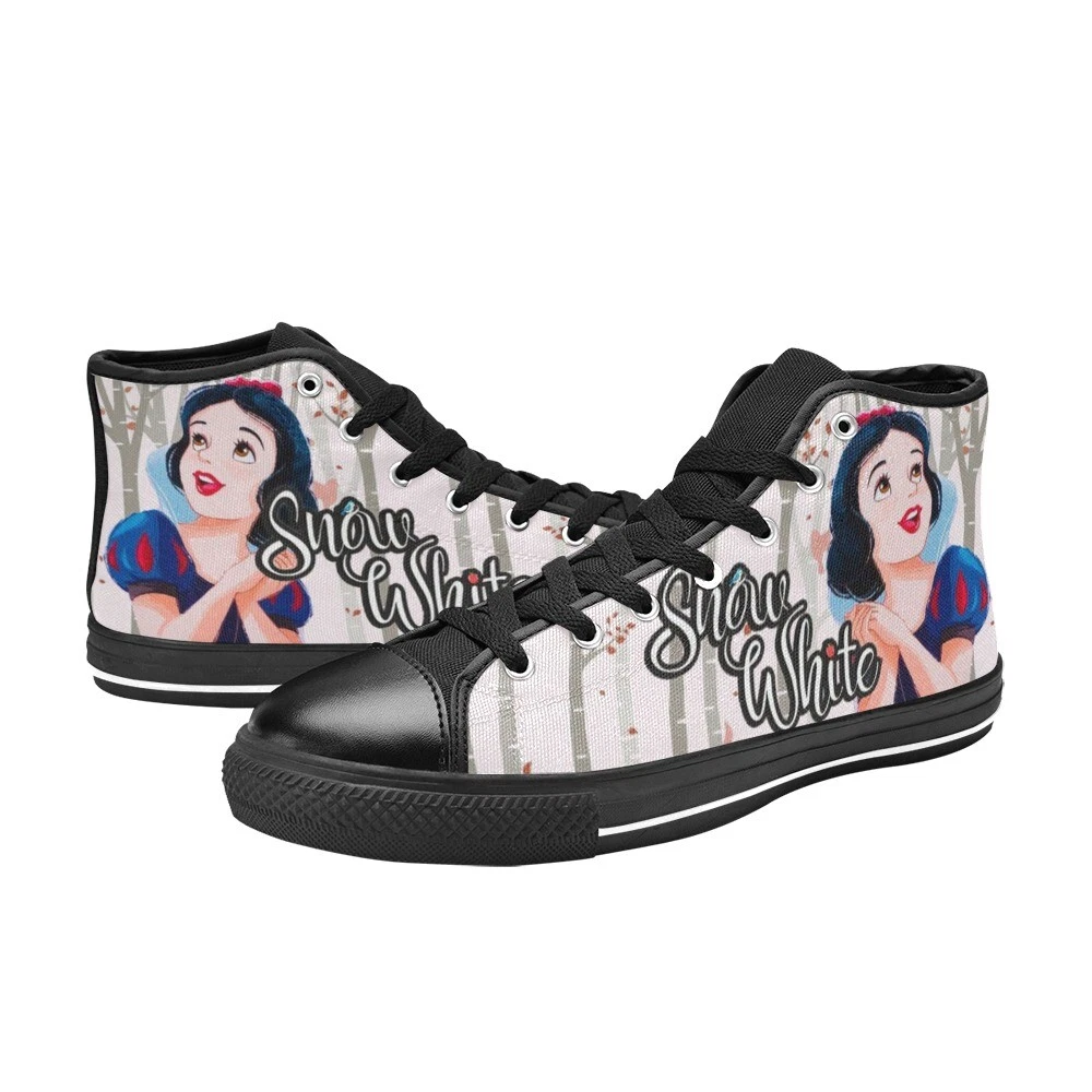 Snow White High Top Shoes Sneakers
