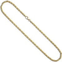 3,2Mm KöNigskette Kette Collier Aus 333 Massiv Gold Gelbgold, 42Cm, Goldkette