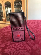 Vintage Japan ETC-440 1977 Elecom Morse Code Transceiver