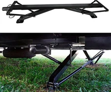 Universal Rear Trailer Stabilizer Jack Stand Stabilizer Jack Kit  298707, Black