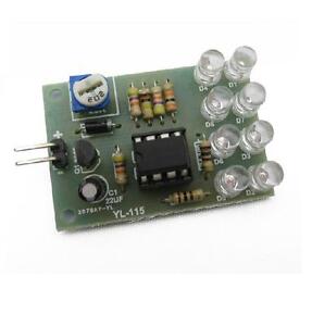 12V Breathe Light 8-LED Flashing Lamp Parts Electronic DIY Module LM358 Chip