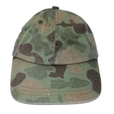 Okie Dokie Boy's Hat Green Camouflage Size 2-6Y Blank 100 Cotton