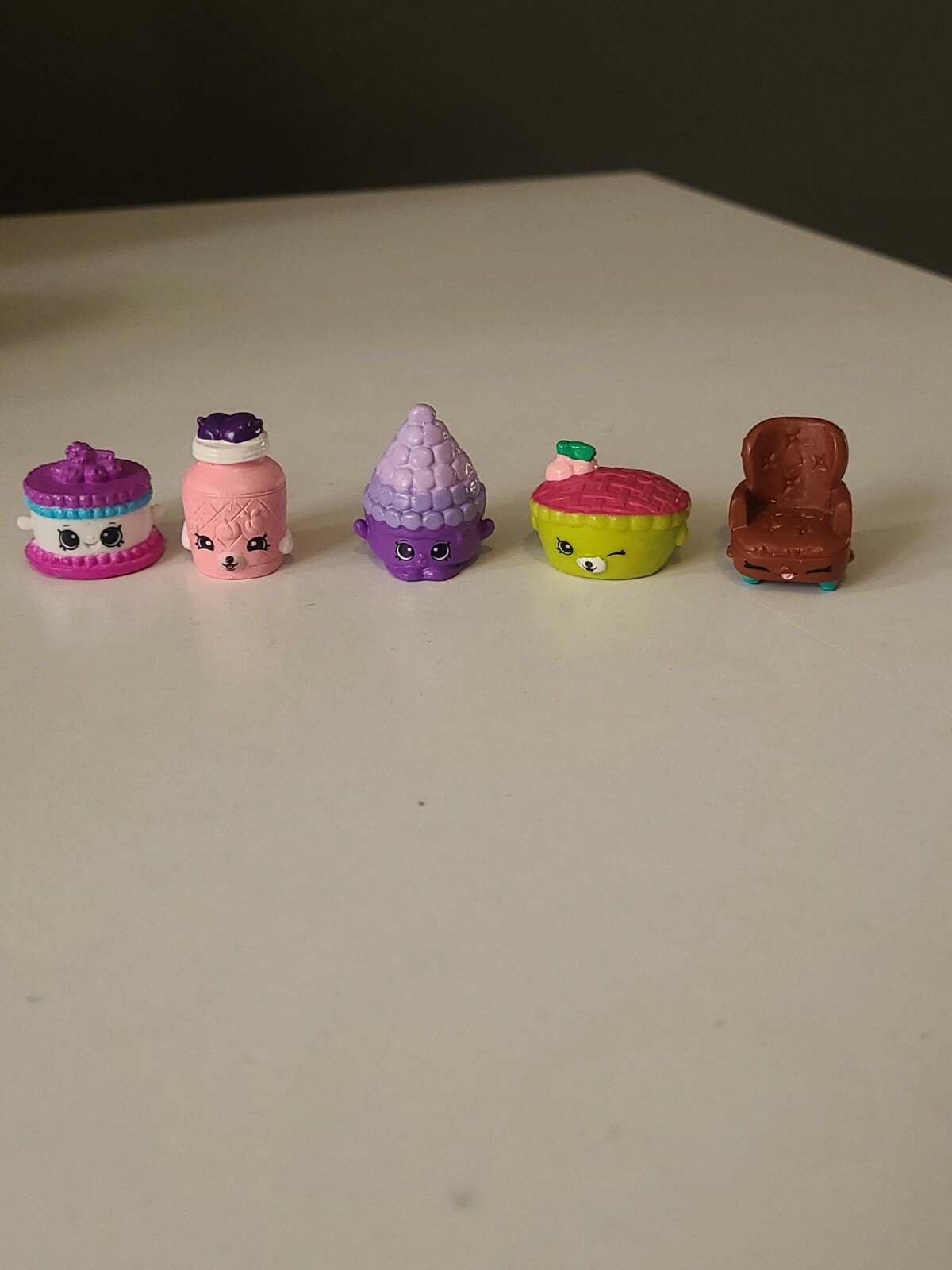 Shopkins Jilly Jam Pink #4-089 & Others 5pc Lot