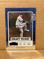 HYUN-JIN RYU 2021 PANINI CONTENDERS DRAFT TICKET /149 #48