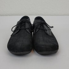 aetrex Women's Black Leather Comfort Shoes Size 6.5