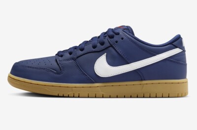 Size 9.5 - Nike SB Dunk Low Pro Navy Gum (FJ1674-400) | eBay