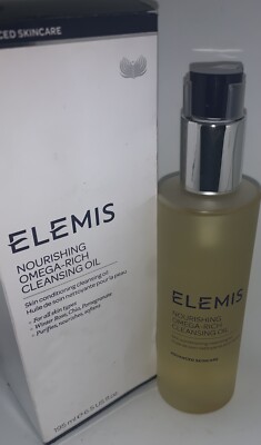ELEMIS NOURISHING OMEGA RICH CLEANSING OIL (Full Size 6.5oz) Brand New!
