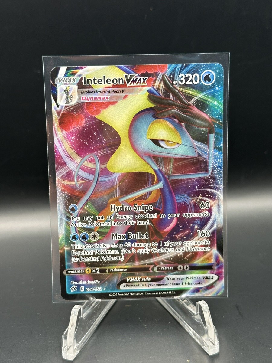 inteleon vmax pokemon card value Pokemon
