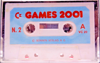 COMMODORE 64/128 & VC-20/VIC-20 -- GAMES 2001 N.2 (SONNEN VERLAG)