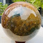 Natural Ocean Jasper ball Crystal jewelry Reiki energy Healing 2100g — photo 1