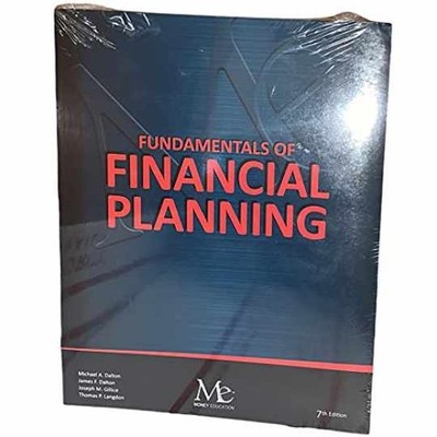 Fundamentals of Financial Planning - Paperback, by Michael A. Dalton - Very Good