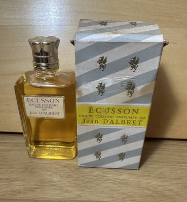 VTG Ecusson Eau De Cologne Parfumee 90° Jean D'ALBERT 3 3/4 oz Women s Splash