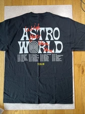 Astro World Wish You We’re Here Black T Shirt Oversized XL