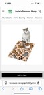 Pet Food Mat Dog Bowl Placemat – Cute Bones Design –Non-Slip Waterproof — photo 2
