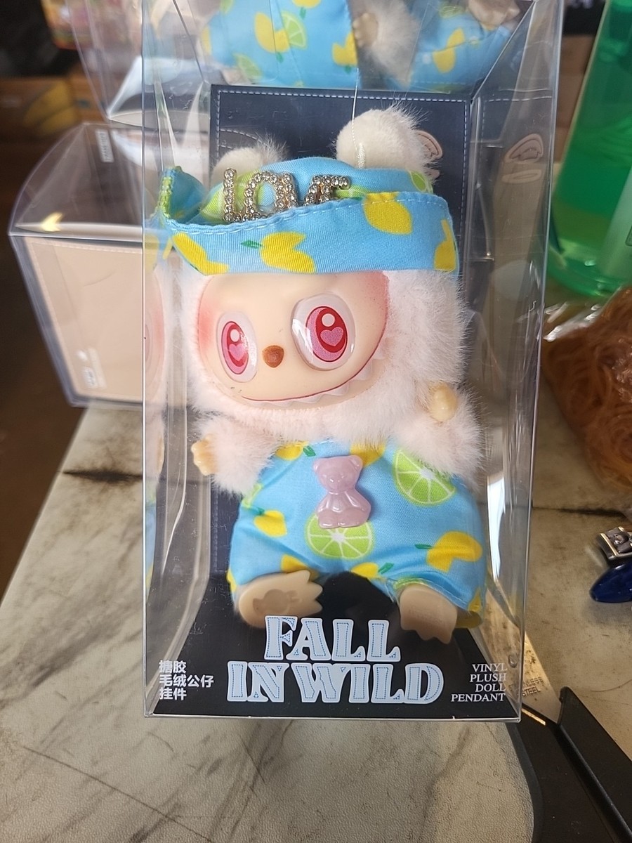 Labubu The Monsters Fall In Wild Vinyl Plush Pendant Popmart