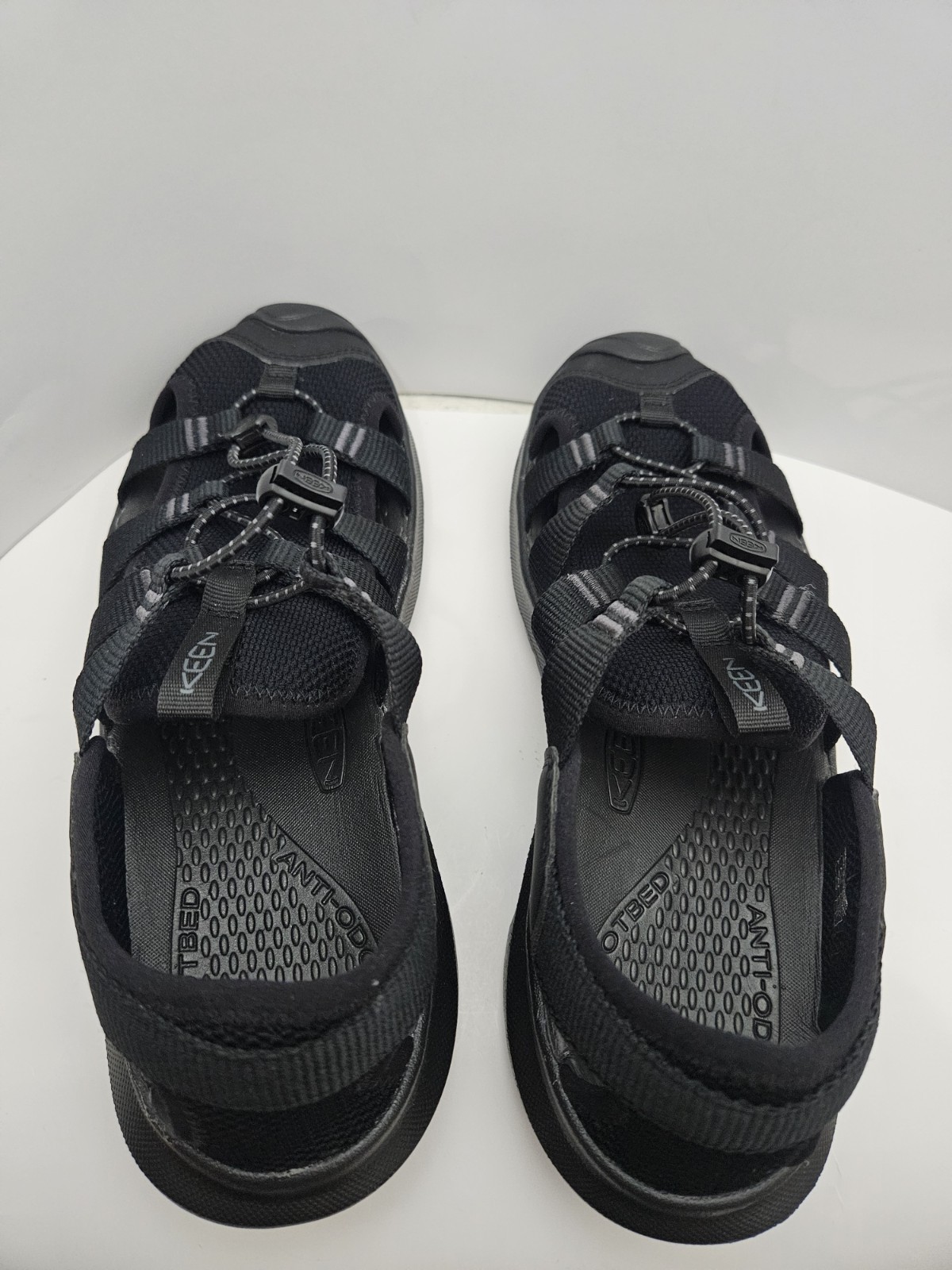 Sandali Keen Newport punta chiusa impermeabili neri uomo taglia 8 5