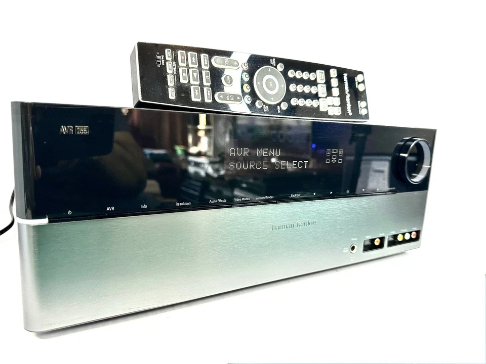 Harman Kardon AVR 255 7.1 Channel HDMI A/V Receiver Dolby TrueHD DTS-HD Faroudja - Image 4 of 4