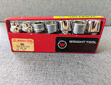 Wright Tool 308 7pc 38 Drive 6-point Flex Socket Set 38-34 Wright Tool 308 7pc 38 Drive 6-point Flex Socket Set 38-34